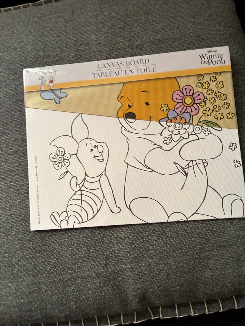Disney Yellow Canvas Wall Art
